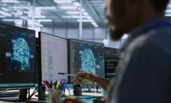 Machine learning expert in data center maintaining company network
